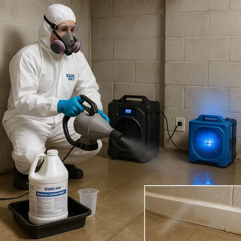 Sanitization and Odor Removal process in Northampton County, PA