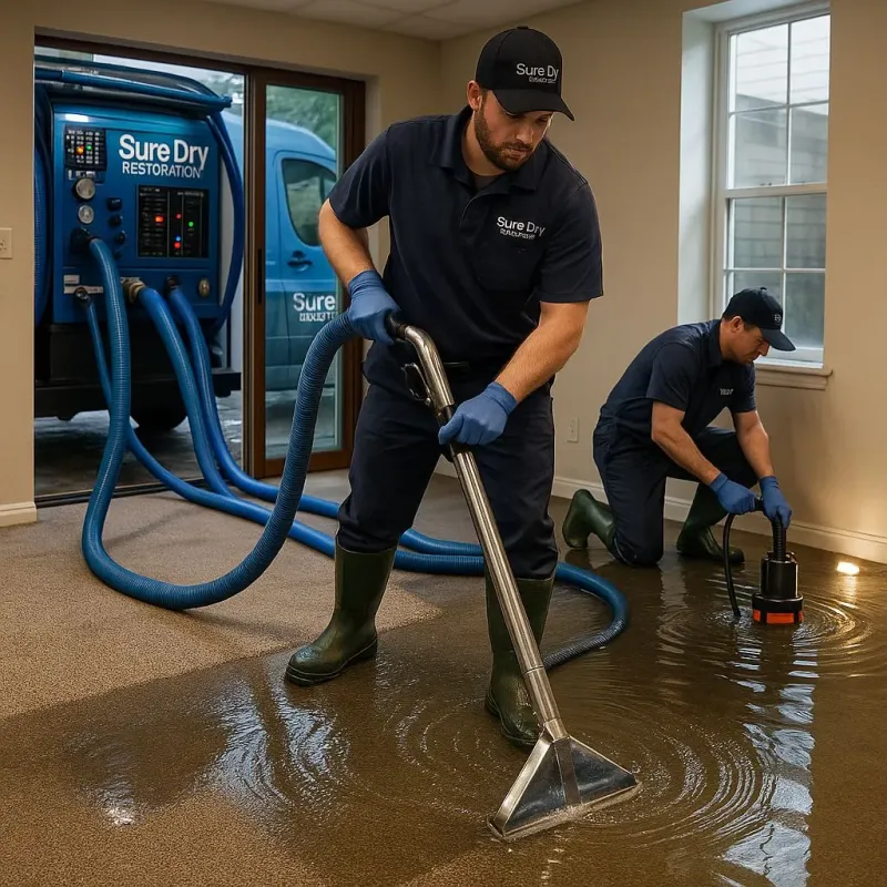 Water Extraction and Removal process in Northampton County, PA